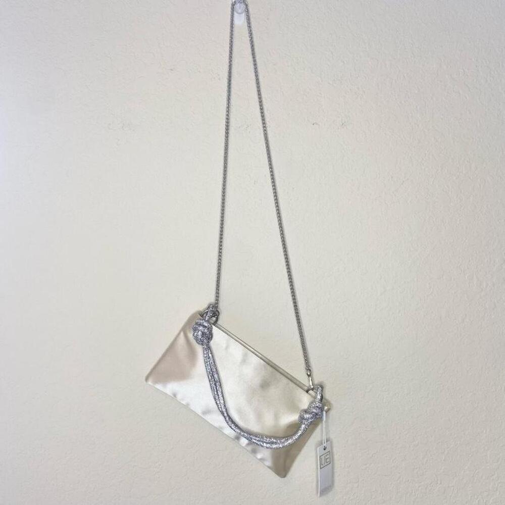 Urban Expressions Champagne Rhinestone Handle Evening Bag - Picture 2 of 6